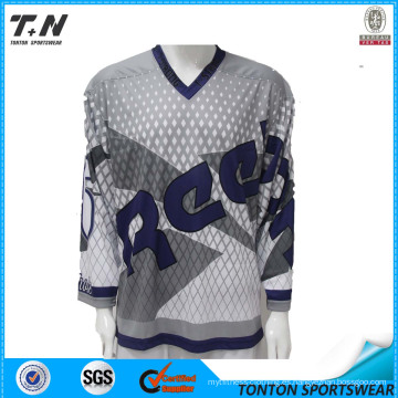 Healong Profesional de Sublimación Personalizado hockey sobre hielo Jersey